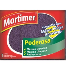 MORTIMER PODEROSA ESPONJA C/FIBRA 92*65*38MM