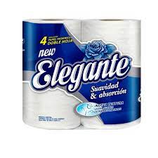 ELEGANTE PAP. HIGIEN. DOBLE HOJA 30M. 4UN