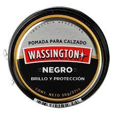 POMADA WASSINGTO NEGRO 37CC