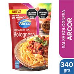 ARCOR SALSA BOLOGNESA D.PACK