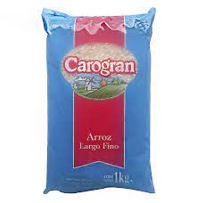 ARROZ CAROGRAN LARGO FINO 1KG