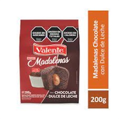 VALENTE MADAL. CHOCOL. RELLENAS C/D. LECHE 200G