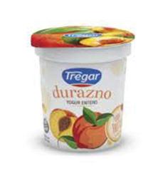 TREGAR E.C/F.DUR YOG.ENTERO C/FTAS DURAZNO 160G