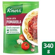 KNORR SALSA LIST SALSA POMAROLA D.PACK 340G.