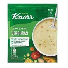 KNORR SOPA CREMA VERDURAS