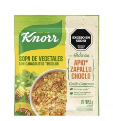 SOPA KNORR FAMIL VEGE.CARACO.TRICOLOR 107.5G