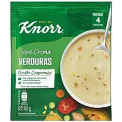 SOPA KNORR CREMA VEGETALES 60G