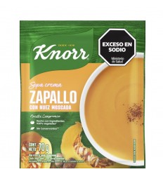SOPA KNORR CREMA ZAPALLO 70G