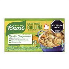 KNORR CALDO DE GALLINA *6