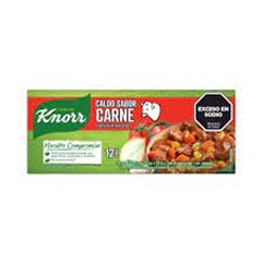 KNORR CALDO DE CARNE *12