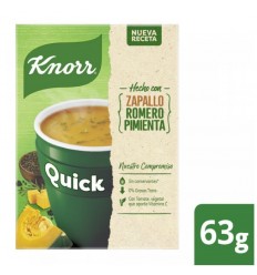 KNORR SOPA QUICK BALANCE ZAPALLO *5