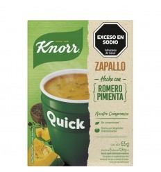 KNORR SOPA QUICK ZAPALLO