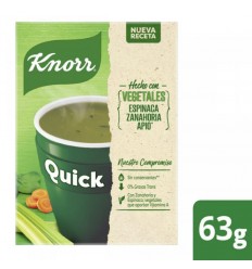 KNORR SOPA QUICK VEGETALES 59.5G