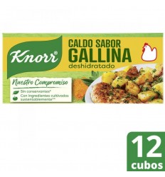 KNORR CALDO DE GALLINA *12