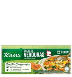 KNORR CALDO DE VERDURAS *12