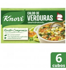 KNORR CALDO DE VERDURAS *6