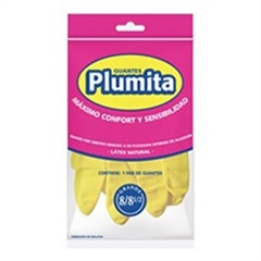 PLUMITA GUANTES LATEX L 1PAR