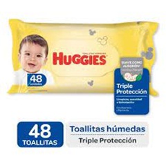 HUGGIES TOALLITA HUMEDAS 48UN