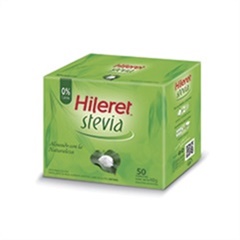 HILERET STEVIA ENDULZ. DE MESA 50 SOBRECITOS 40G