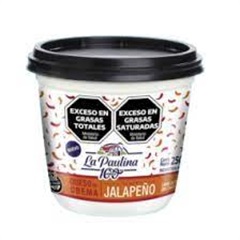 L. PAULINA QUESO DE CREMA JALAPENO