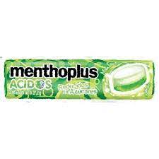 CARAM.MENTHOPLUS ACIDOS MANZANA 27.2G