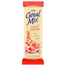 BARRA CEREAL MIX YOG.FRUTILLA 26G