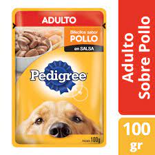 PEDIGREE ALIM. HUM. P/PERROS ADULTO POLLO EN SAL