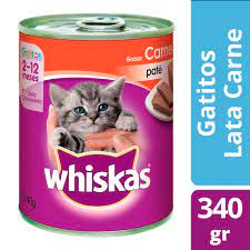 WHISKAS SABOR CARNE PATE 2-12MESES