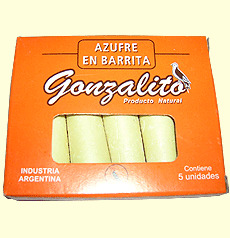 AZUFRE EN BARRIT  5UN