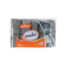 MAKE ROLLOS DE LANA DE ACERO 10 UN