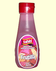 SALSA TAHITI FRUTILLA 325G