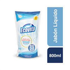 ECOVITA LIQUIDO PARA LAVAR LA ROPA BAJA ESPUMA