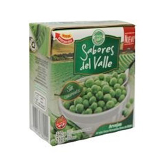 ARVEJAS S.VALLE SECAS REMOJADAS 340G