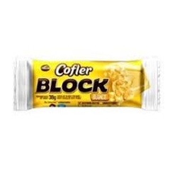 COFLER BLOCK BLANCO CHOCOLATE C/MANI
