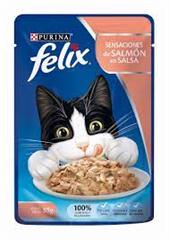 FELIX ALIM. HUMEDO P/GTOS. CLASSIC C/SALMON