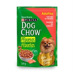 D. CHOW ALIM. P/PERROS ADTOS. HUM. MINI C/POLLO