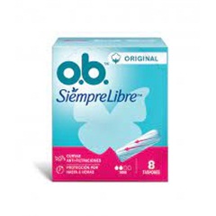 O.B.MINI TAMPONE TAMPONES MINI 8UN