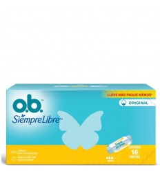 O.B. TAMPONES ORIGINAL MEDIO 16UN