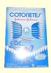 HISOPOS COTONETE CAJITA 75UN