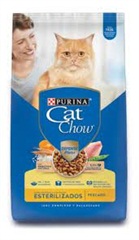 CAT CHOW ALIM. P/GTOS. PESCADO Y CARNE